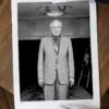 Portrait noir et blanc N°10 l’acteur Angus Scrimm, photographié en avril 1999. Présentation du tirage 45x60cm en édition limitée, numérotée et signée.