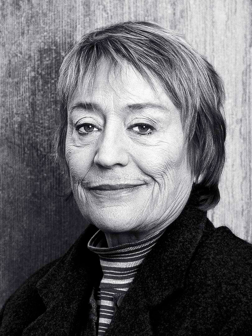 Portrait noir et blanc N°7 de l’actrice Annie Girardot, photographié en mars 2000. Tirage d’art en édition limitée, numérotée et signée. Détail