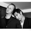 Portrait noir et blanc N°1 des acteurs Benoit Poelvoorde & Gérard Lanvin, photographié en mars 2002. Tirage d’art en édition limitée, numérotée et signée.