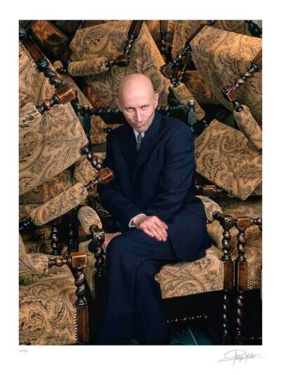 Portrait couleur N°1 de l’acteur Richard O’Brien, photographié en avril 1999. Tirage d’art en édition limitée, numérotée et signée.