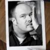 Portrait Noir & Blanc N°5 du réalisateur Alain Berliner, photographié en mars 2001. Présentation du tirage 45x60cm en édition limitée, numérotée et signée.