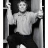 Portrait noir & blanc N°9 du réalisateur Francis Veber, photographié en décembre 2000. Tirage d’art en édition limitée, numérotée et signée.