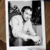 Portrait Noir & Blanc N°4 de l’acteur Vincent Perez, photographié en avril 2003. Présentation du tirage 45x60cm en édition limitée, numérotée et signée.